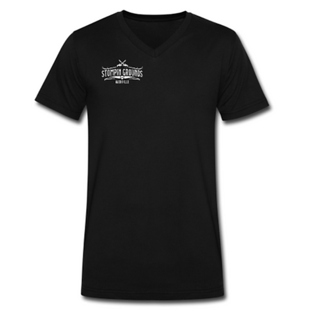 a person in a black shirt
