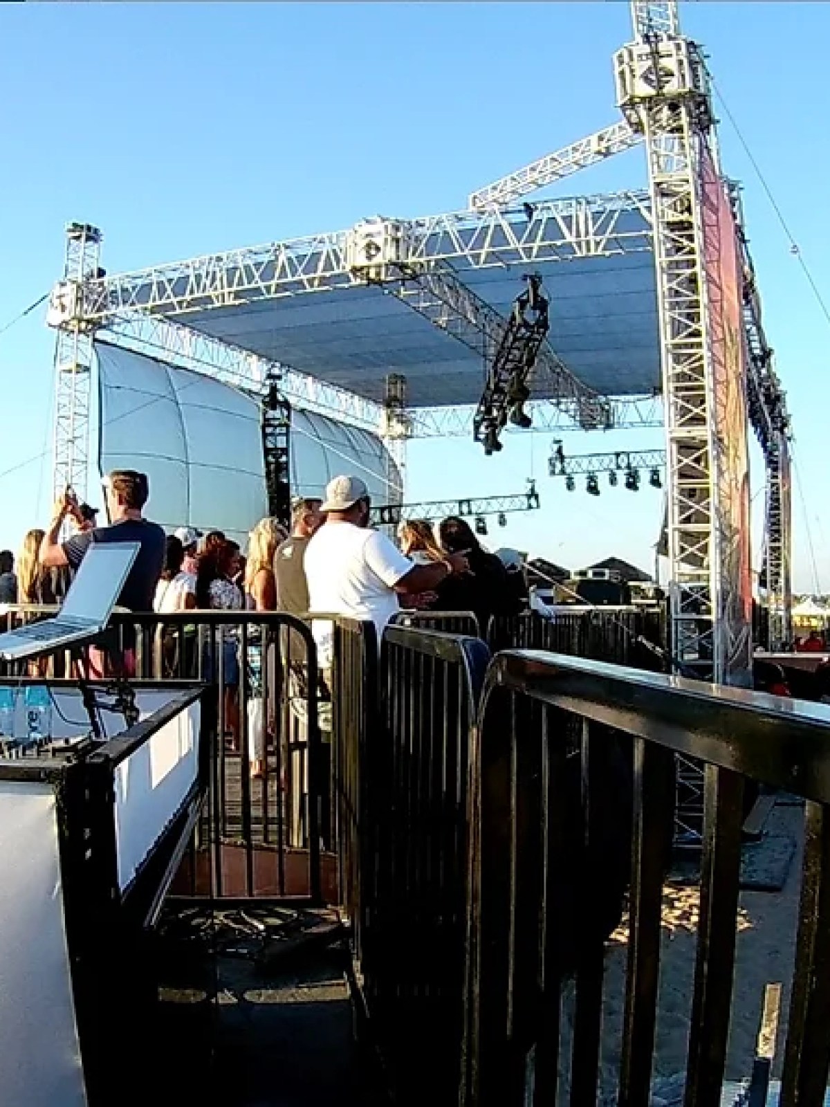 a person sitting on a boat