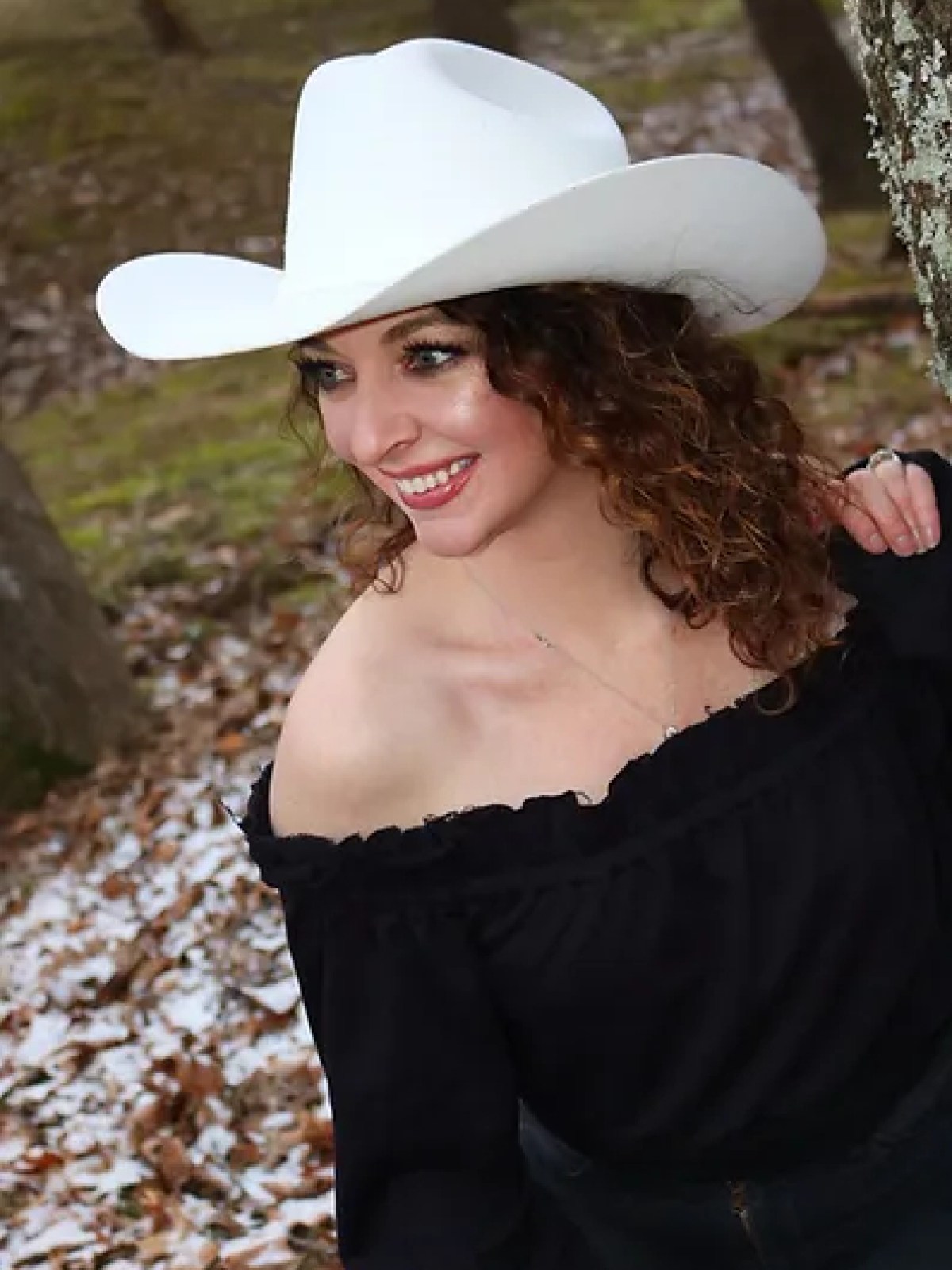 a person wearing a hat