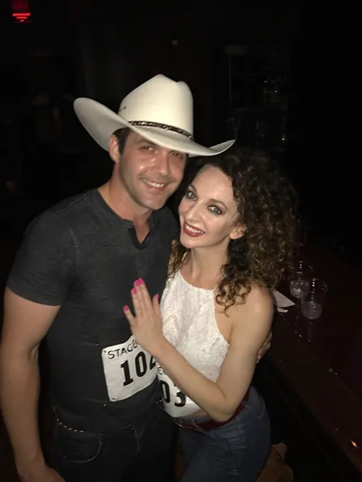 a person wearing a hat