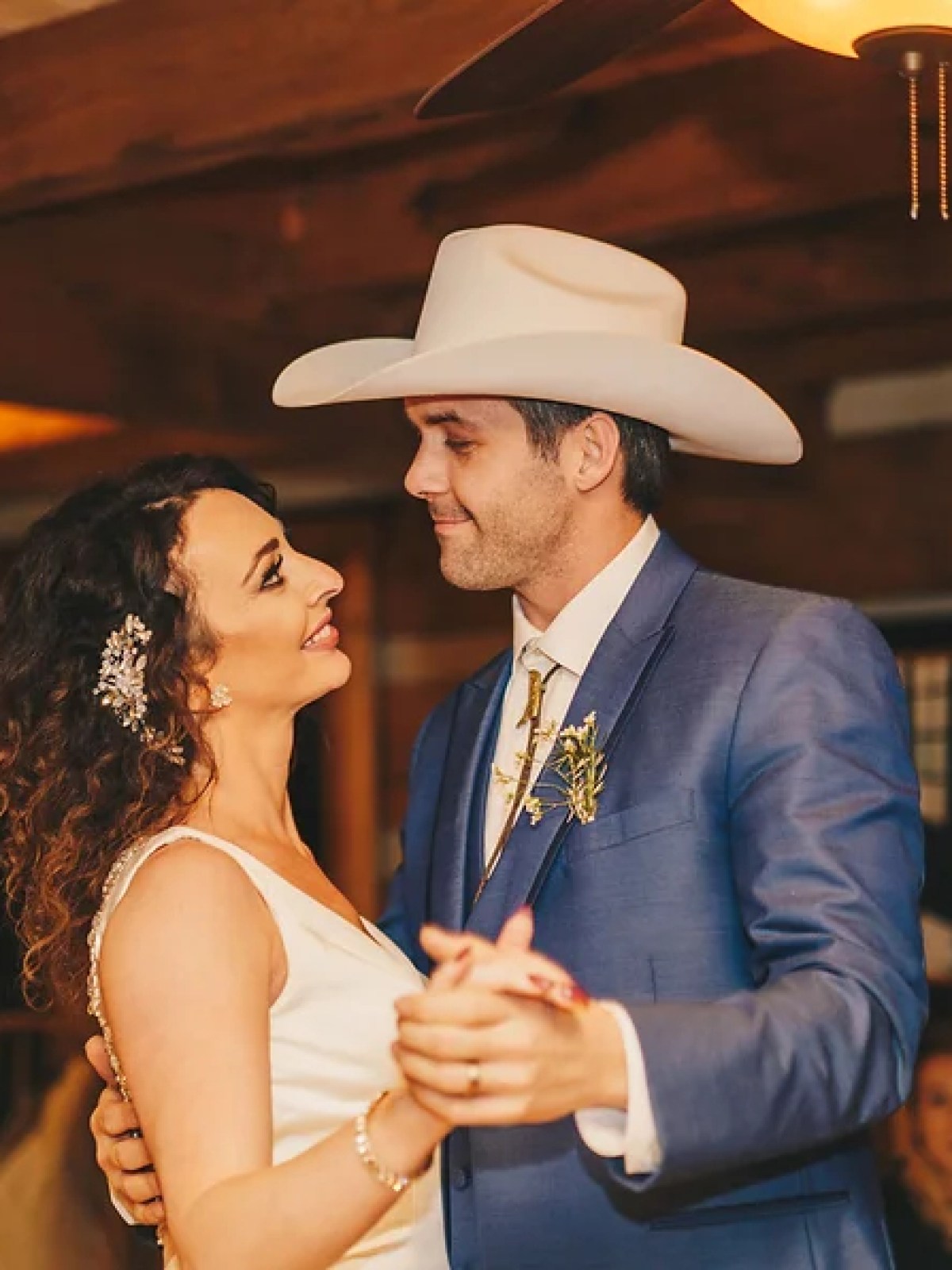 a person wearing a hat